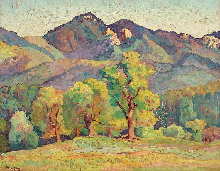 Ion Theodorescu Sion Piatra Craiului oil painting image